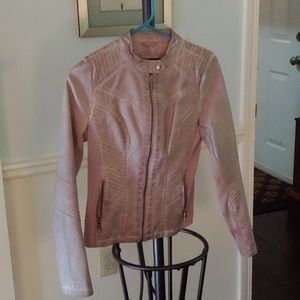 Size small faux leather jacket